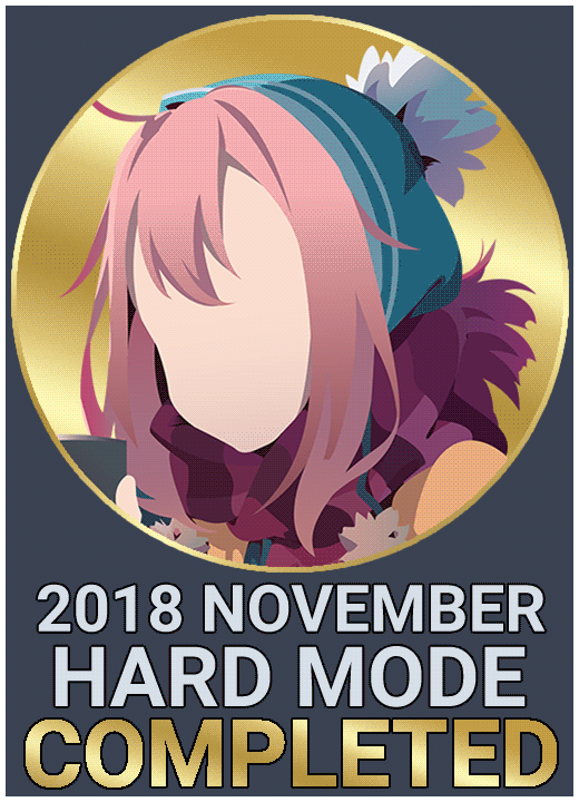 2018 November Hard Mode